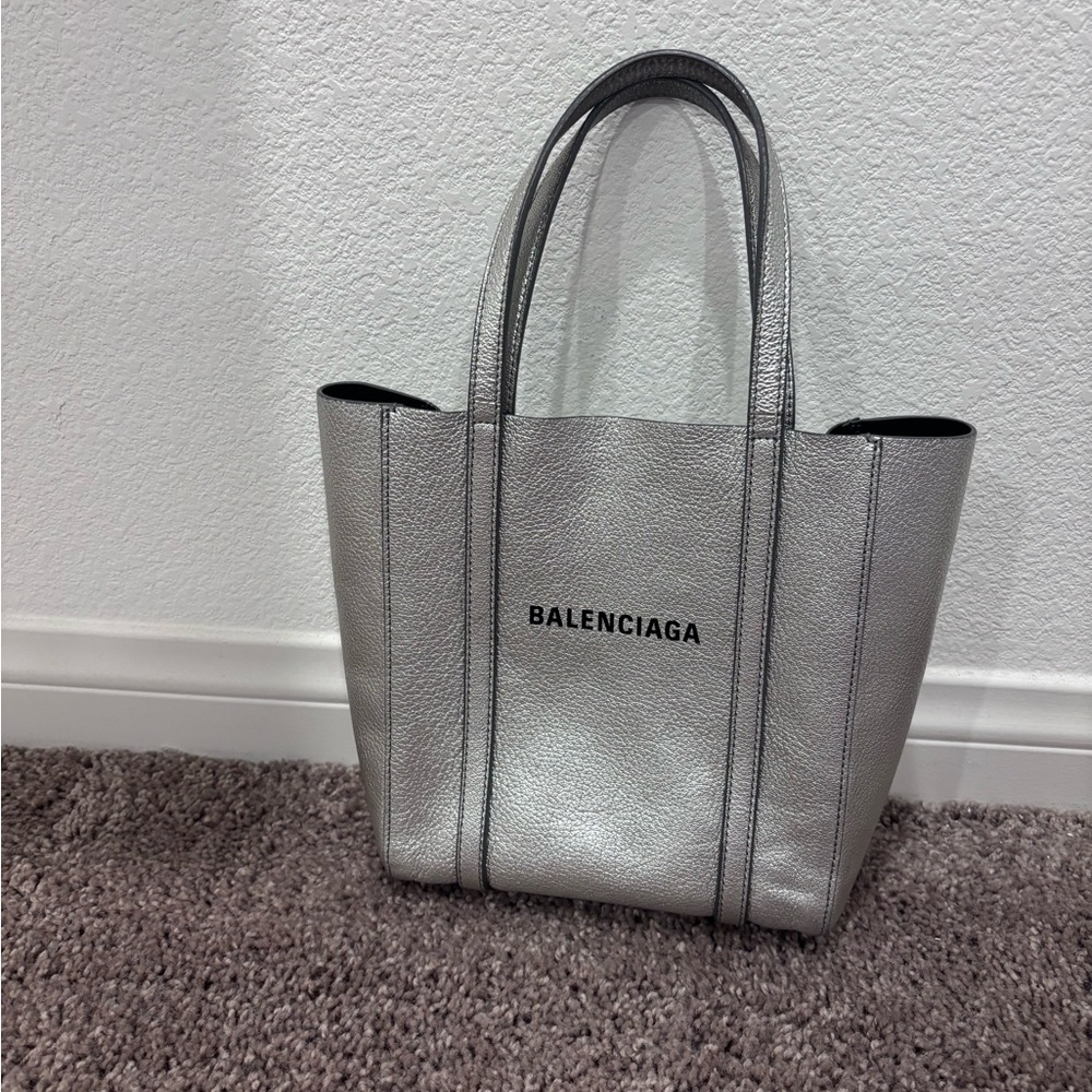 Balenciaga Calfskin Mini Tote Bag